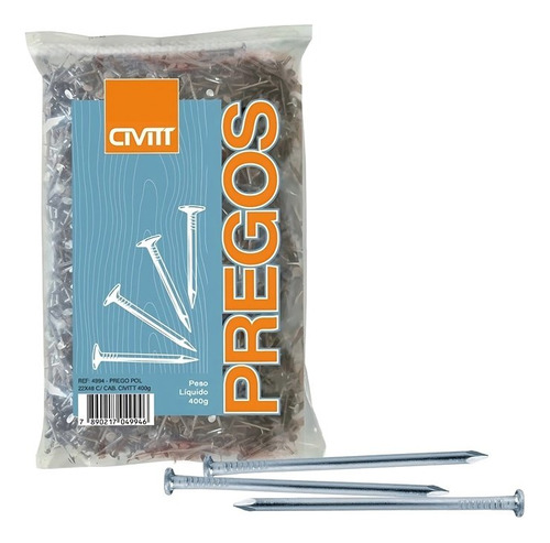 Prego 13x15 Com Cabeca Polido 1kg Civitt