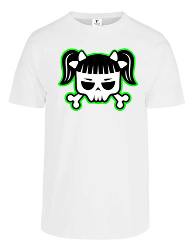 Playera Cazzu Calavera Error Trap Logo 1