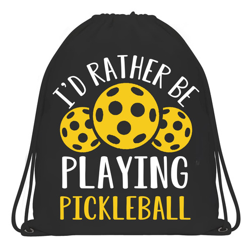 Pwhaoo Pickleball Drawstring Mochila Pickleball Sport Sackpa
