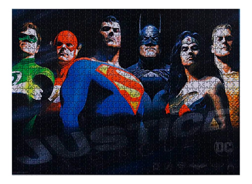 Rompecabezas Liga De La Justicia 1000px Novelty® Modjca1364