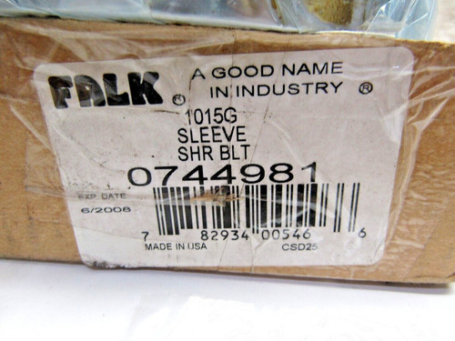 Falk 1015g Sleeve Shr Blt 0744981 Jje
