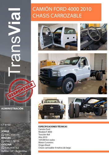 Ford 4000 Varios ( Ver En Fotos Las Descripciones) 4x4