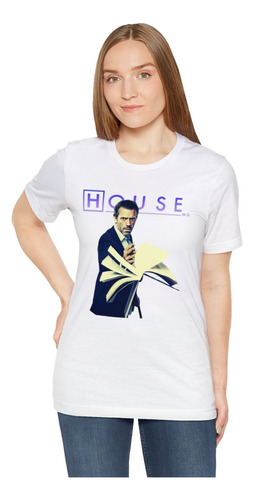 Rnm-0088 Polera Dr. Dr Doctor House Md M.d. Hugh Laurie