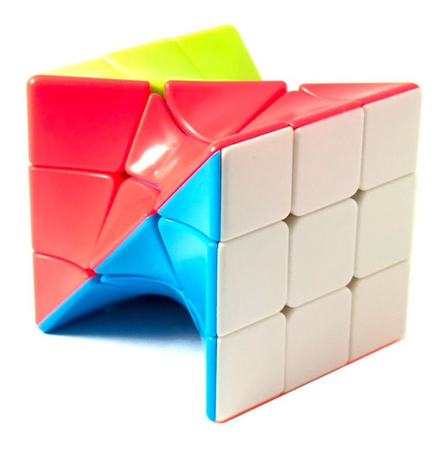 Cubo Rubik 3x3 Fanxin Twisty Cube Stickerless