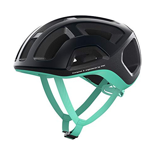 Poc, Casco De Bicicleta Ventral Lite, Uranium Black/fluorite