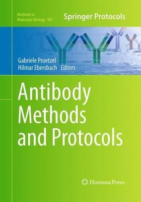 Libro Antibody Methods And Protocols - Gabriele Proetzel