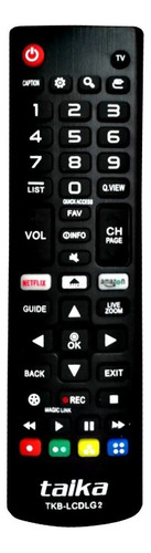 Control Remoto Smart Tv Sustituto Para LG Lcd, Led Y Plasma