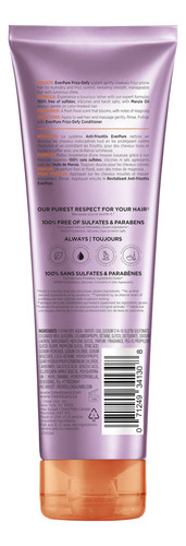 Shampoo Loréal Paris Everpure Frizz Defy Sem Sulfato 250ml