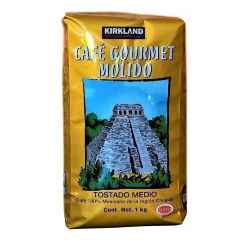 Café Gourmet Molido De Chiapas Marca Kirkland Signature 1 Kg