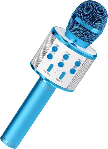 Micrófono Infantil Giftmic Para Cantar, Inalámbrico Bluetoot
