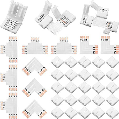 Conector Led 5 Pines En L Y En T Para Tira Led 5050 3528