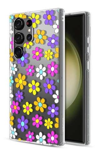 Funda Para Samsung Galaxy S23 Ultra Diseño Daisy