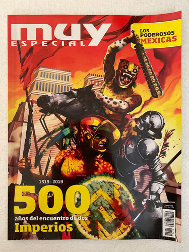 Revista Muy Especial Los Poderosos Mexicas Septiembre 2019 (Usado)