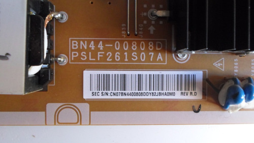 Placa Fonte Bn44-00808d Compativel P Tv Un65mu6100 Leia (Usado)
