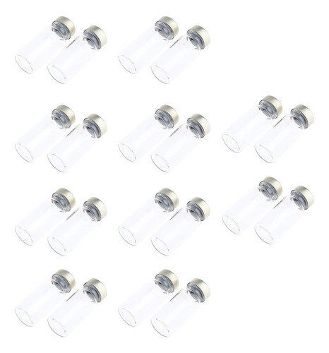 5ml + 10ml Botellas De De Muestra Líquida Sellada Viales