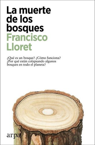 La Muerte De Los Bosques, De Lloret, Francisco. Editorial Arpa Editores, Tapa Blanda En Español