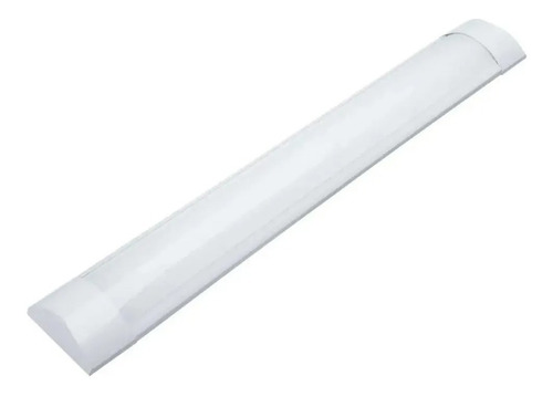 Imagem 2 de 4 de Luminaria Tubular Led Sobrepor Slim 18w 6500k Calha