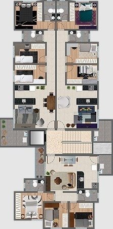 Imagem 3 de 4 de Apartamento Com Área Privativa Com 3 Quartos Para Comprar No Itapoã Em Belo Horizonte/mg - 4384