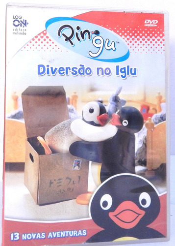 Dvd - Pingu Diversão No Iglu - Original - Perfeito