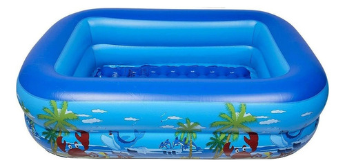 Piscina Inflable Family Pool Niños Rectangular 120cm