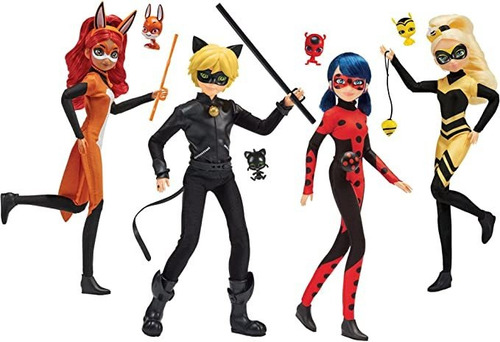 Jp Miraculous Ladybug Edition - Paquete De 4 Unidades Con E.