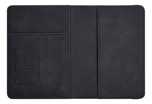 2 Porta Pasaporte Documentos Funda Protectora Viaje Con Rfid