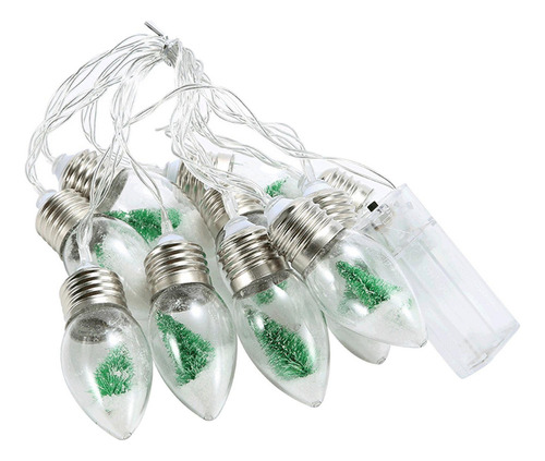 Cadena De Luces Led Al Aire Libre Impermeable 10 Led 2m