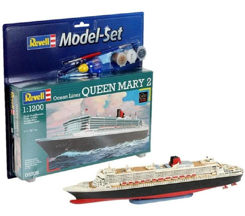 Model-set Ocean Liner Queen Mary 2 - 1/1200 - Revell 65808