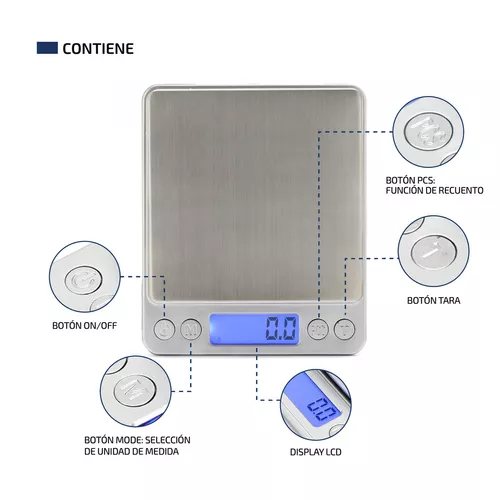 Balanza Cocina Digital Femmto C03 Para Pesar Alimentos