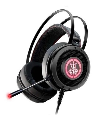 Imagem 4 de 6 de Fone Headset Gamer Led 7 Cores Para Jogos Pc Gaming