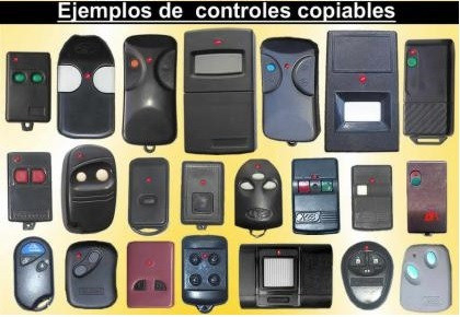 Imagen 2 de 4 de Copia De Control Remocon Remoto Porton Alarmas V. Crespo