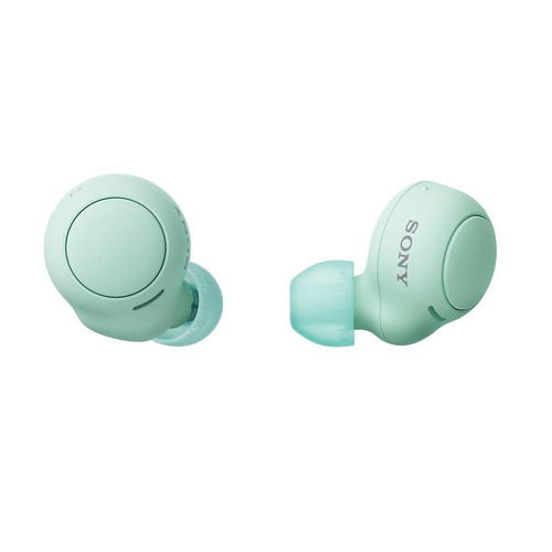 Imagen 1 de 2 de Audífonos in-ear inalámbricos Sony WF-C500 verde