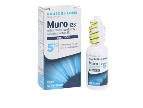 Muro 128 Bausch Lomb Alivio Ojos Edema Corneal Solucion Momento De Aplicación Día/noche Tipo De Piel Todo Tipo De Piel