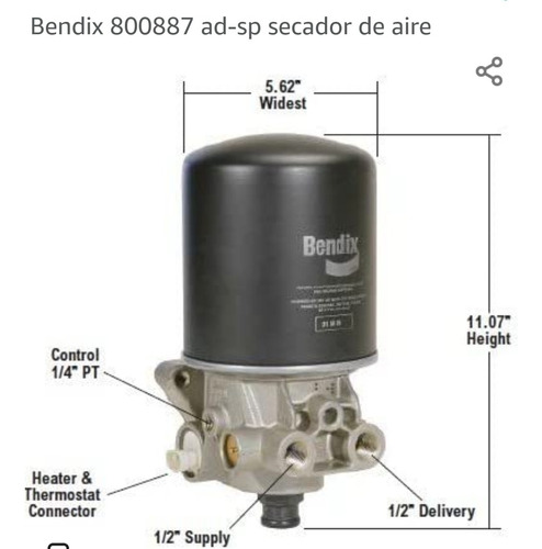 Bendix 800887 Ad-sp