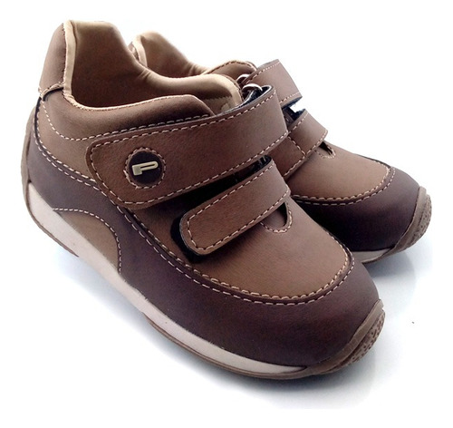Zapatos Casuales Para Bebés Niños Leon Marrones 2 Pocholin