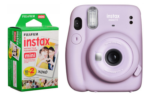 Câmera Instantânea Fujifilm Instax Mini 11 Lilás + Filme