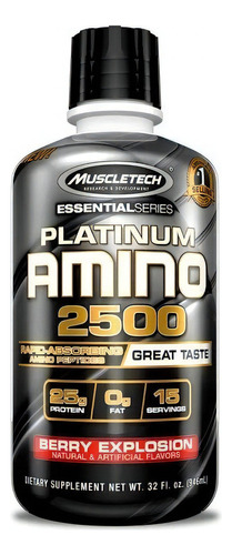 Aminoacidos Amino Fuel Muscletech Platinum Amino 2500 25 G