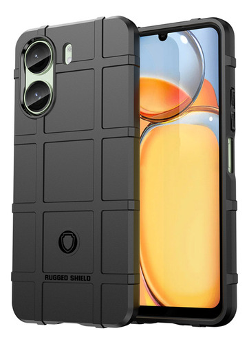 Funda Para Xiaomi Poco C65 Protección Caucho Suave Parachoqu