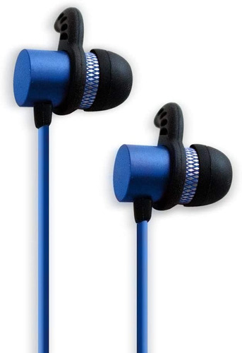 Audífonos Sport In Ear Bluetooth Manos Libres Contra Agua Color Azul marino