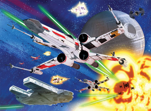 Star Wars - X-wing Assault - Rompecabezas De 100 Piezas Para