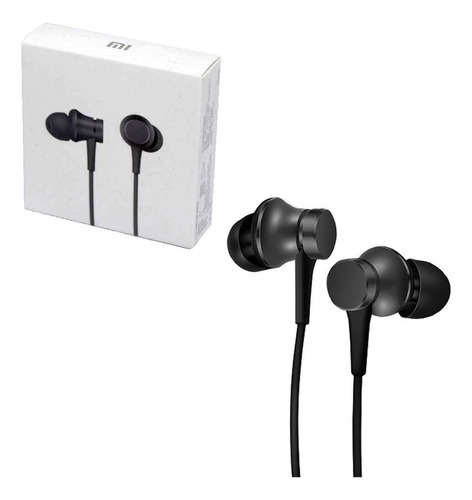 Audifonos Xiaomi In-ear Basic Silver Color Negro