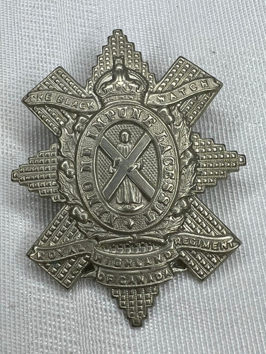 Insignia Canadiense  The Black Watch Original Primera Guerra