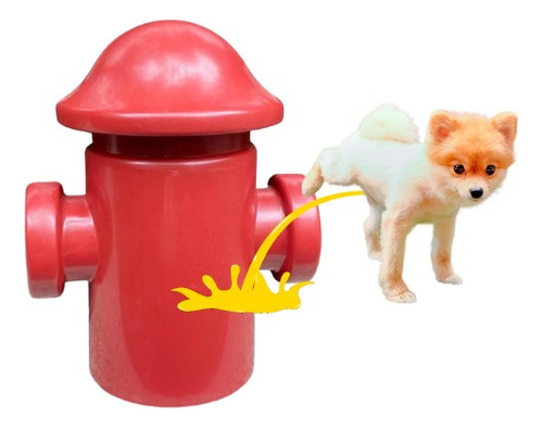 Poste Postinho Hidrante Para Sanitário Canino, Educador Xixi