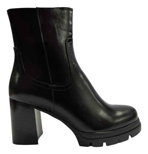 Botin Mujer Negro Bilbao Detogni