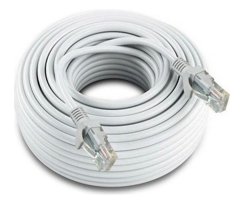 Cable De Red Lan Rj45 Cat 5e De 10 Mtrs Conexion A Internet