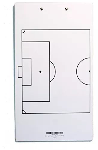  Pizarra de fútbol de borrado en seco para entrenadores de 15 x  10.5 pulgadas, de doble cara, equipo de pizarra blanca incluye 2 marcadores  de pizarra blanca para los accesorios de