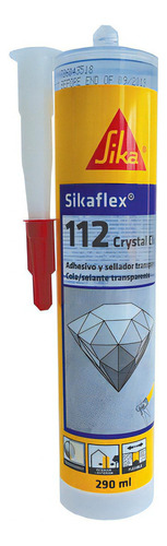 Sikaflex 112 Crystal Clear Adhesivo Y Sellante Transparente