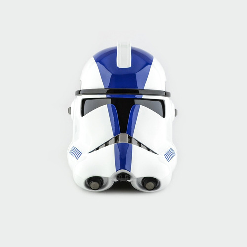 Máscara De Casco Star Wars White Trooper De Pvc