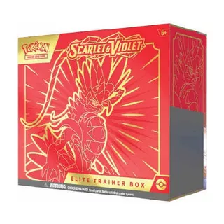 Pokemon Tcg Elite Box Scarlett And Violet Koraidon Inglés