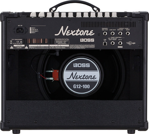 Amplificador Para Guitarra Boss Nextone Stage 40w Com Nota Cor Preto 110v